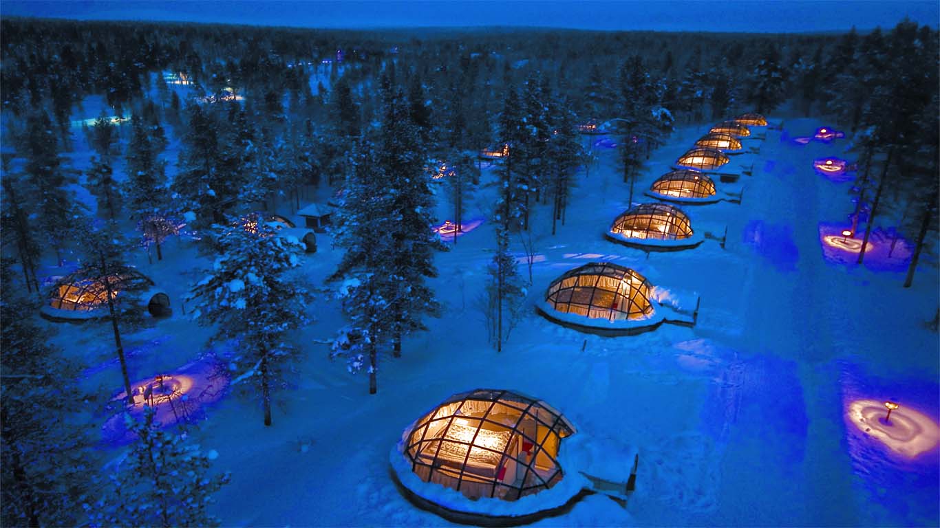 Hotel Kakslauttanen, Финляндия Hotel Kakslauttanen, Финляндия