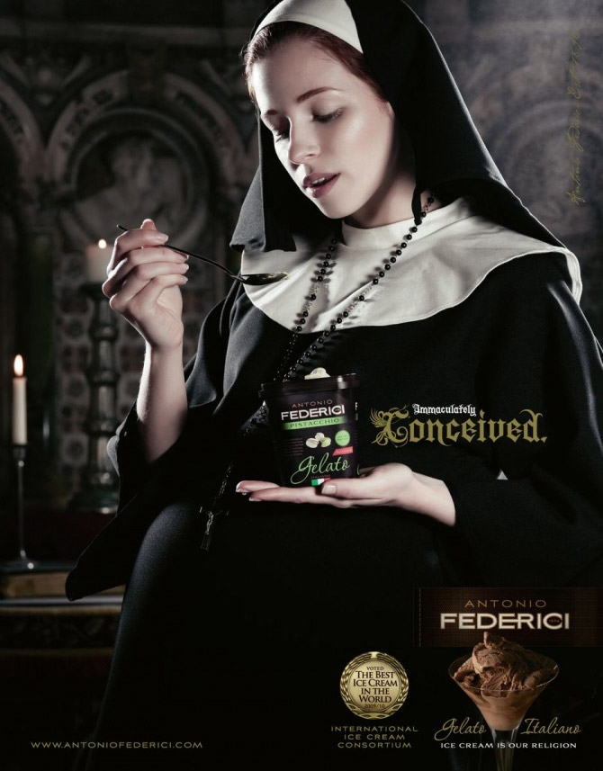 Беременная монахиня от Antonio Federici