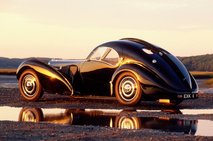 Самый дорогой в мире автомобиль - Bugatti 57SC Atlantic