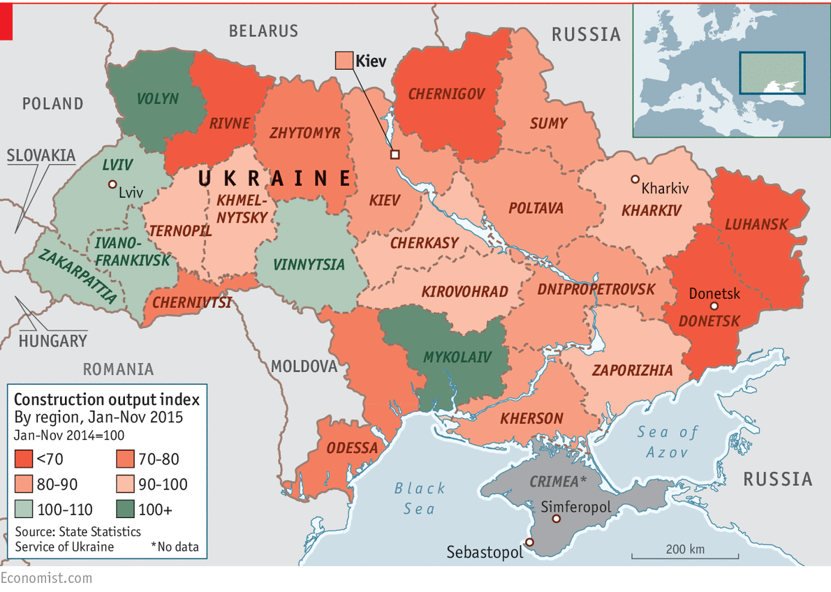 Карта Украины С Областями И Районами