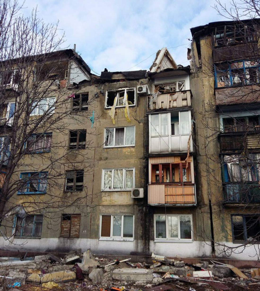 Взрыв прозвучал утром 15 января