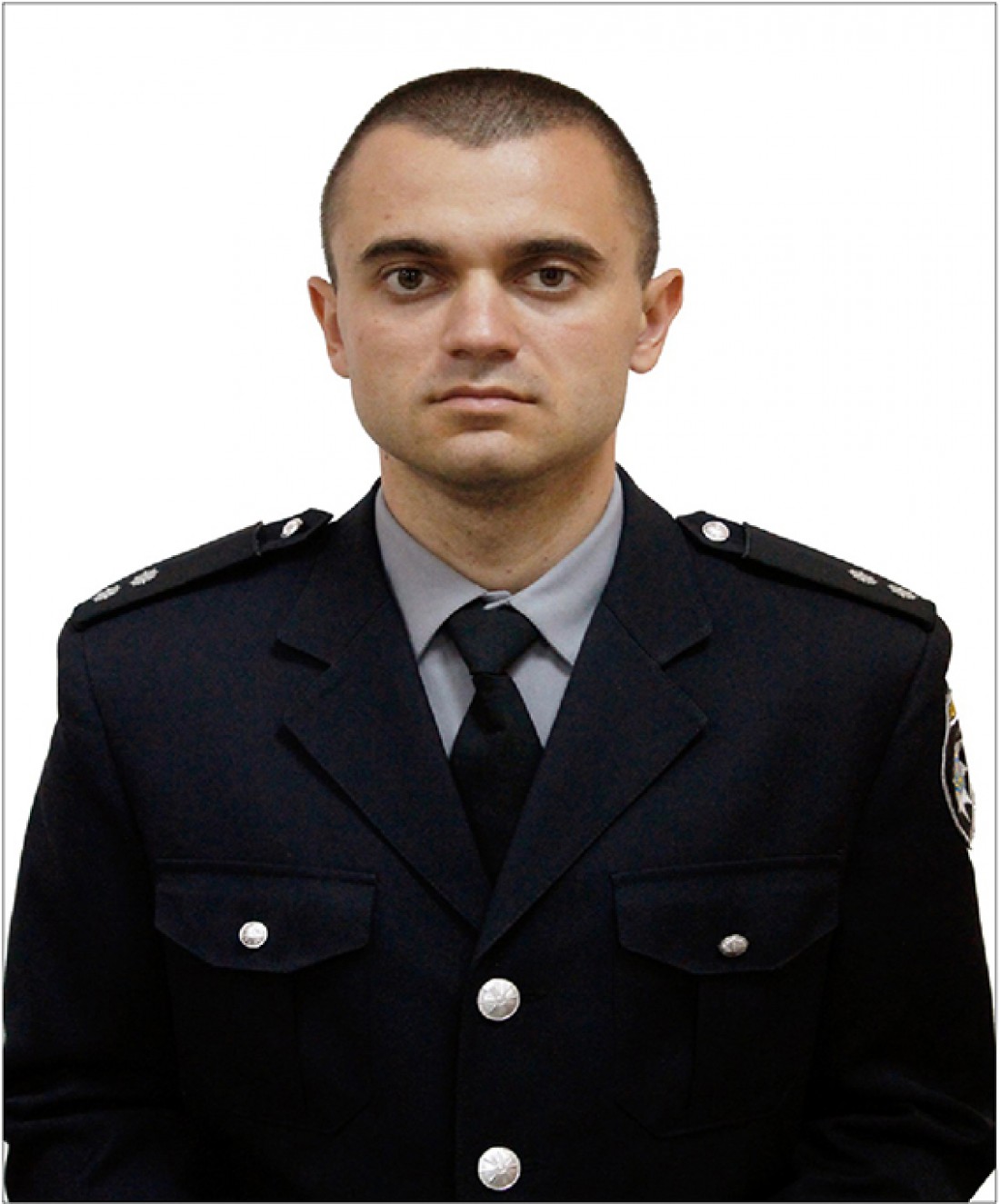 Погибший лейтенант полиции Александр Маница