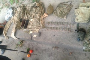 У мужчины обнаружили автомат АКС-74У, патроны для него и оснащенный патронами магазин