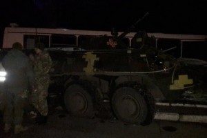 В рузультате аварии водитель автобуса погиб