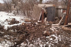 Зафиксировано попадание боеприпасов в хозяйственные постройки и приусадебные участки мирных жителей