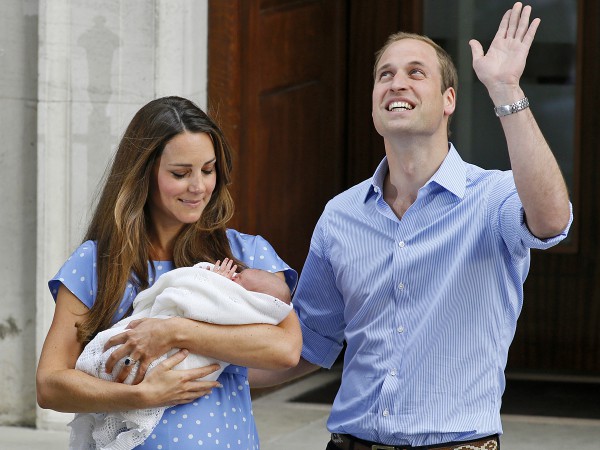 Первые фото новорожденного наследника британского престола