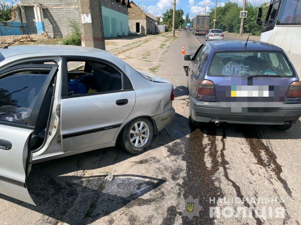 Фото с места ДТП