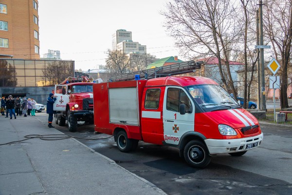Горел кабинет гинеколога в поликлинике