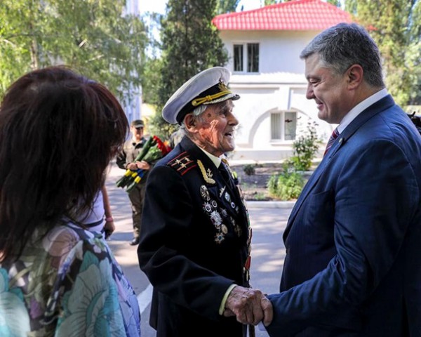 Ветеран отметил свой столетний юбилей месяц назад
