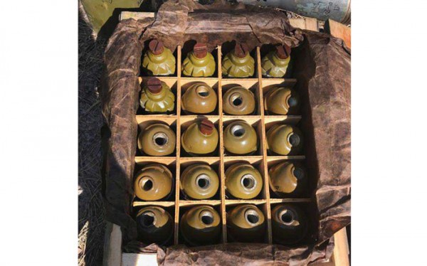 Боеприпасы привезли с Донбасса