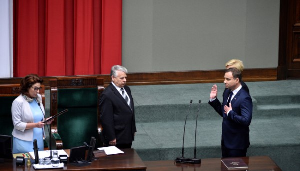 Инаугурация президента Польши