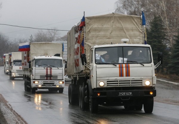 Под Новый год Россия отправляет новый гумконвой