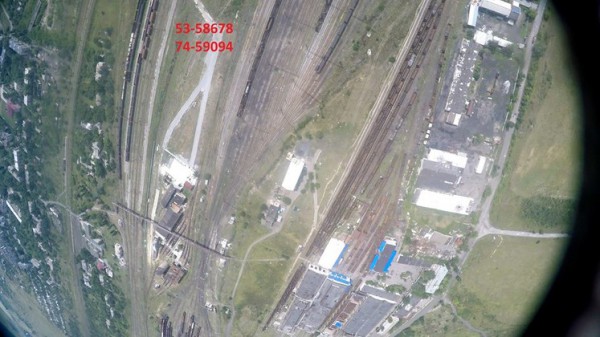 Снимок сделан 30 июля с помощью беспилотника волонтеров