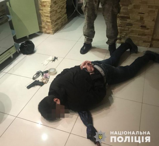 Полиции удалось задержать злоумышленника