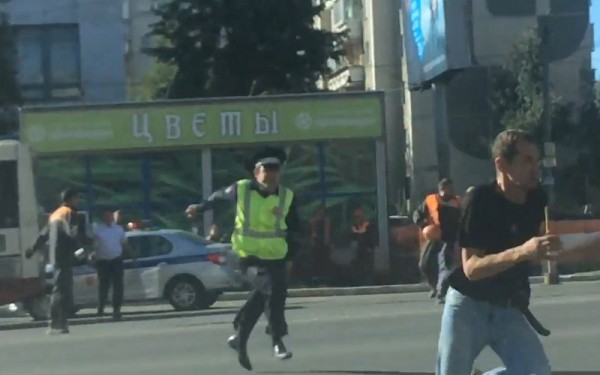 После инцидента дебошир пытался сбежать от правоохранителей