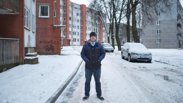 Юрий Виноградов, 33-летний водитель в городе Резекне