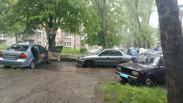 Место конфликта в Каменском