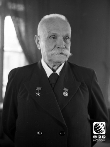 Евгений Патон - ученый в области сварки и мостостроения. 1950 год.