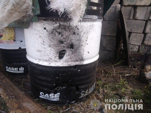 Снаряд взорвался, когда мужчина его пытался разобрать