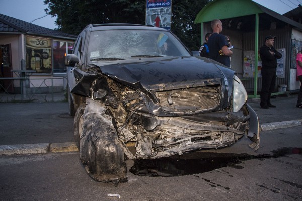 Chery успели оттащит от горящего