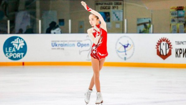 Чемпионкой Украины стала 14-летняя фигуристка
