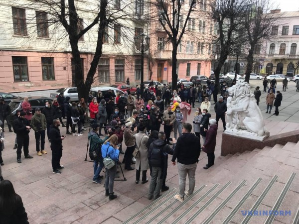 В Черновцах протестуют против карантина