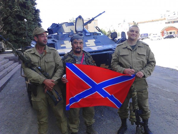 Фото со страницы боевика в соцсети