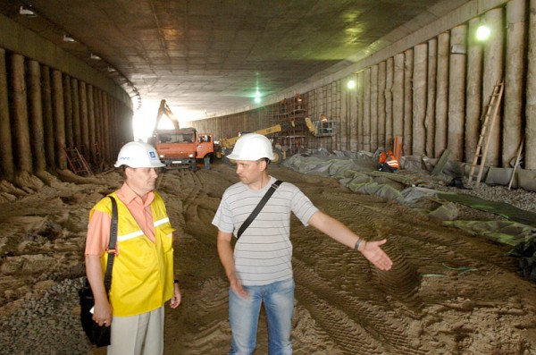Каркас туннеля уже готов. В августе откроют первую очередь
