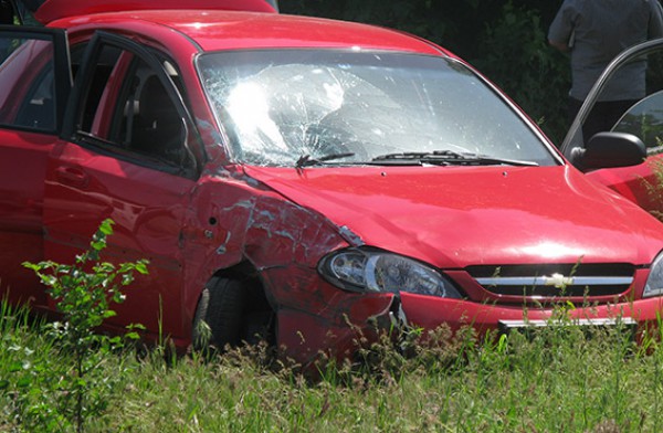 Расстрелянный автомобиль имел луганские номера