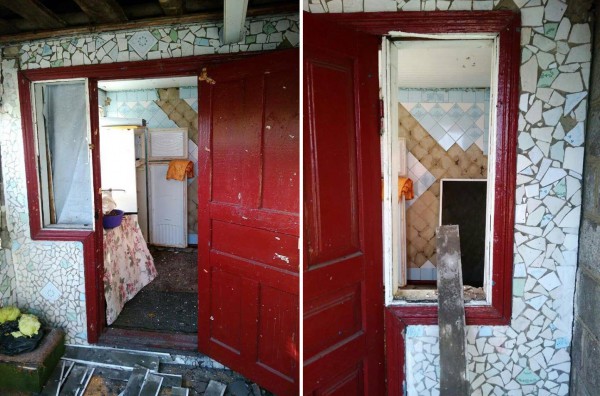 Описываются последствия обстрела
