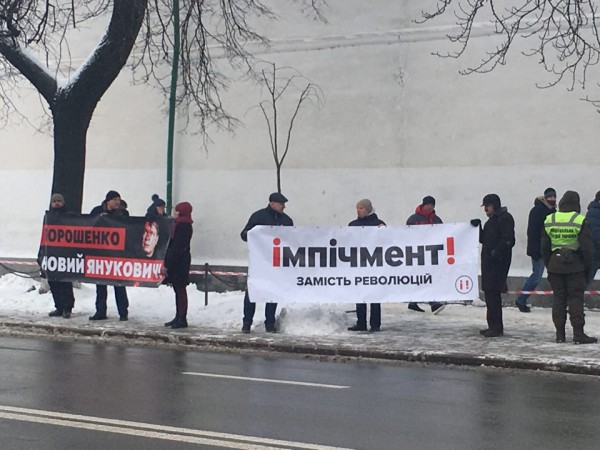 Протестующих было немного