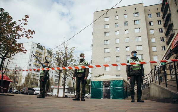 Здание окружила Нацгвардия