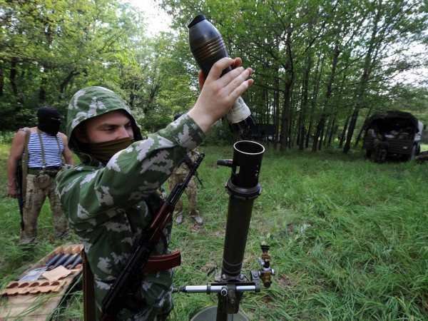 Боевики обстреливали позиции сил АТО