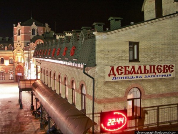 Вокзал в Дебальцево