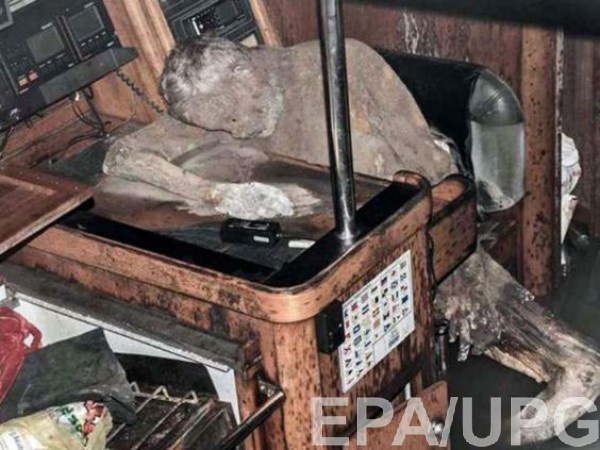 Мумифицированный труп в рубке