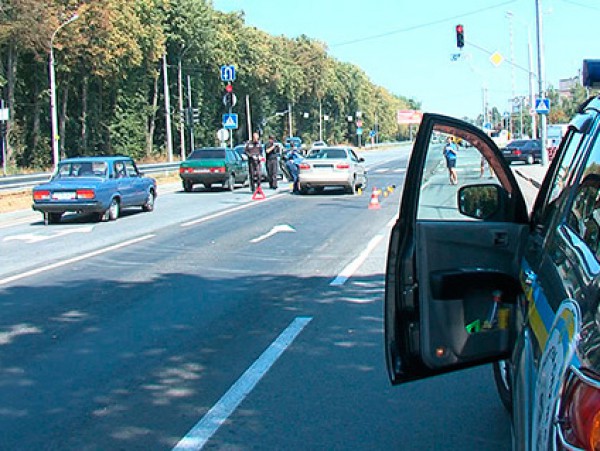 В Виннице расстреляли Daewoo