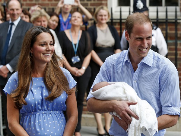 Первые фото новорожденного наследника британского престола