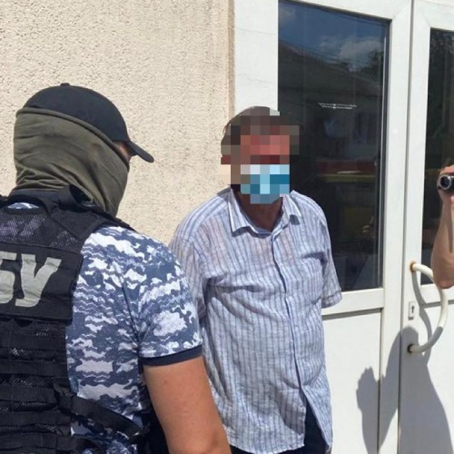 Момент задержания взяточника