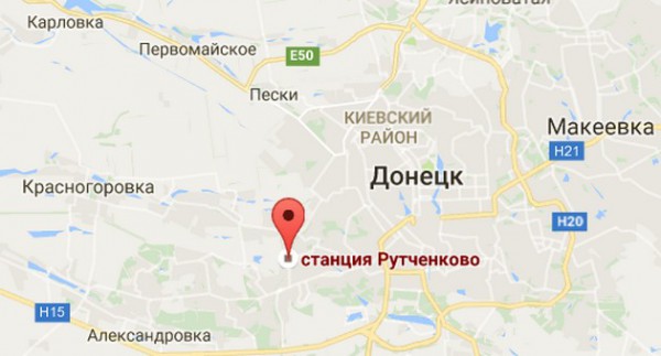 Рутченково на карте района