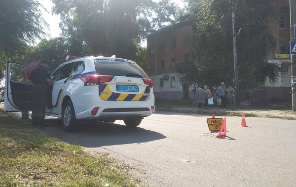 На месте ДТП работала полиция