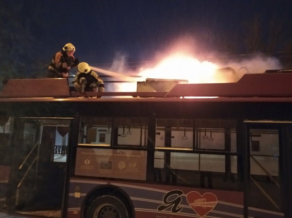 Транспортное средство спасли