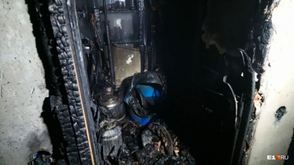 Последствия взрыва и пожара