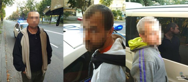 Задержанных доставили в Подольское отделение полиции