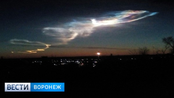 Очевидцы предполагают, что это мог быть запуск межконтинентальной ракеты