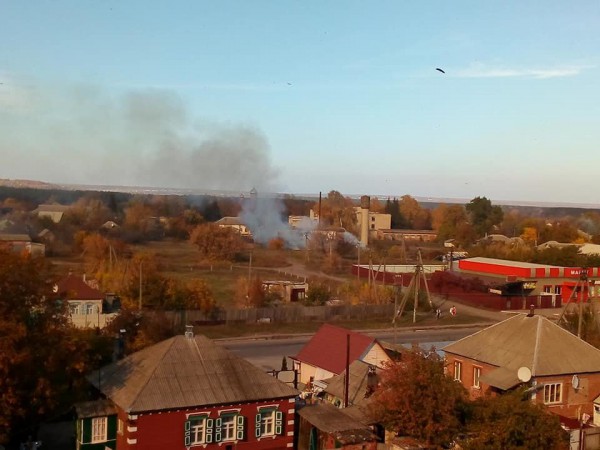 На данный момент пожар удалось загасить
