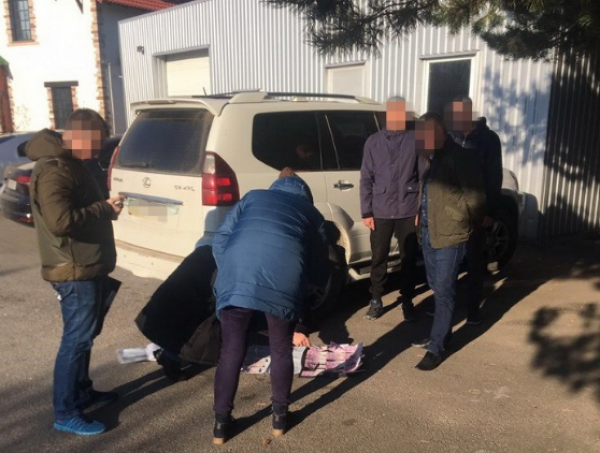 Преступника задержали с поличным