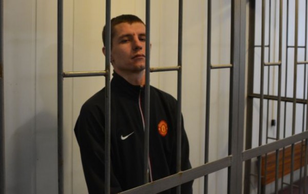 Коломиец в зале суда