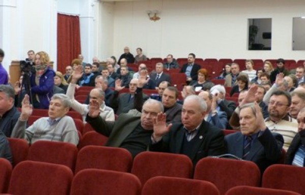 Голосование в горсовете Мариуполя
