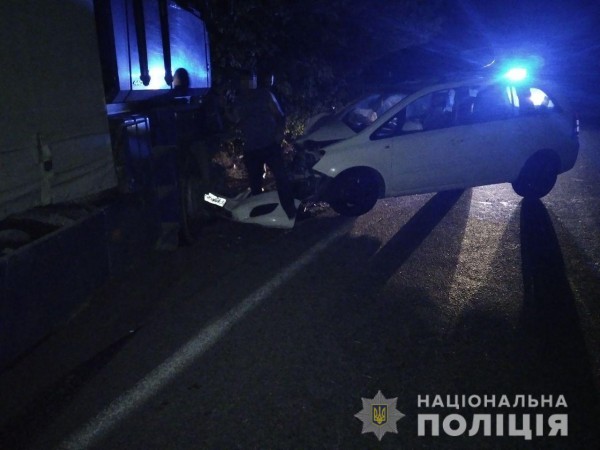 Машины столкнулись у села Благодатное