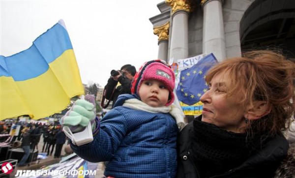 55% украинцев хотят в ЕС